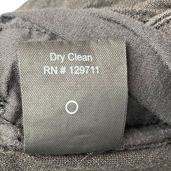 Jenni Kayne Linen Kyle Trousers Black Relaxed Fit Wide Leg Pants 8 - Picture 9 of 11